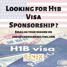 Looking For H1b Visa Sponsorship Job Opening Staffing Agency Work Experience