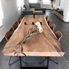 Une Jolie Realisation Live Edge Pleine De Charme Creez La Votre Sur Formel Salle A Manger Contemporaine Table Salle A Manger Table De Salle A Manger Bois
