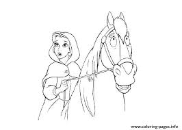 Check spelling or type a new query. Belle On Her Horse Disney Princess 51b9 Coloring Pages Printable