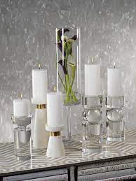 Sonoma goods for life® large shells pedestal candle holder table decor. House Of Hampton Pedestal Glass Hurricane Wayfair
