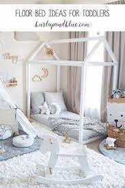 A sumptuous sheepskin rug will make for a glamorous and luxurious addition to your bedroom flooring direction. Floor Bed Ideas For Toddlers