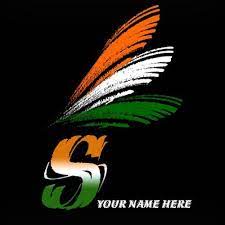 Then in this article we can come. Write Your Name On S Alphabet Indian Flag Images Indian Flag Images India Flag Indian Flag Colors