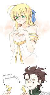 Gae Buidhe By Limbebe On Deviantart Kawaii Anime Fate Zero Anime