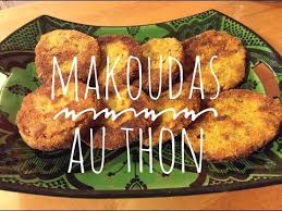 Recette De Mes Makoudas Au Thon Youtube Recette Galette Pomme De Terre Thon