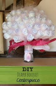 Here is a list of things that are different between these parties: Diy Diaper Bouquet Centerpiece Roubinek Reality Diaper Bouquet Centerpiece Baby Shower Gifts Diaper Bouquet