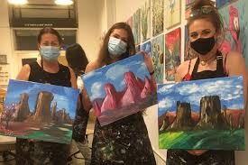 This is a different take on the above listed paint color software options. Painting And Wine Class In Our Hip And Casual Art Studio 2021 Barcelona