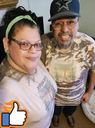 Paul and I twining with our fabulous Tshirts! #Godisgood  #Godisfaithfulalways #iloveJesus #beyond-blessed.net 🙏😇❤️