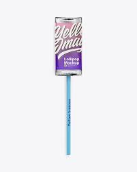 Lollipop In Foil Pack W Paper Label Mockup Front View In Packaging Mockups On Yellow Images Object Mockups Mockup Free Psd Free Psd Mockups Templates Psd Mockup Template