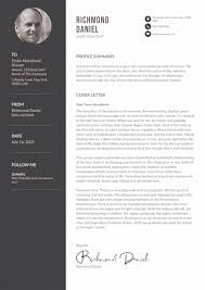 General Purpose Format For A Basic Cover Letter Resume Example