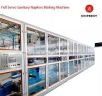 Competitive Price Used Fully Semi Automatic Sanitary Napkin Pad Making  Machine Second Hand Napkin Production Line