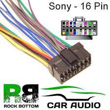 Trailer receptacle wiring diagram top electrical wiring diagram. 16 Sony Car Stereo Wiring Harness Diagram Car Diagram Wiringg Net Sony Radio Sony Car Stereo Car Radio