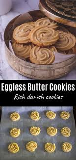 Eggless Butter Cookies Recipe Spice Up The Curry Recipe Eggless Butter Cookies Recipe Vegan Christmas Cookies Recipes Butter Cookies Recipe