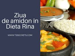 In categoria dietelor rapide intra si dieta cu supa de varza, o dieta care a devenit extrem de cunoscuta in randul amatorilor de diete. Dieta Rina Ziua 2 Reguli Pentru Ziua De Amidon T S Secrets