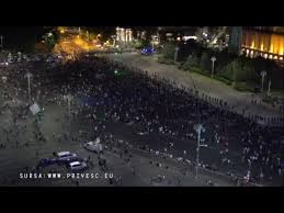 Oug privind cod administrativ încalcă constituția româniei și legea nr. Protestul Din PiaÈa Victoriei Din 11 August 2018 Youtube