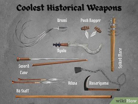 The 32 Coolest Weapons from History (& Pop Culture!)