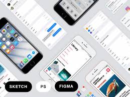 Facebook Ios 10 Sketch Figma Psd Gui Facebook Design Ios 10 Figma