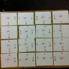 Neat Game For Learning Greatest Common Factor For My