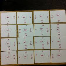 neat game for learning greatest common factor for my