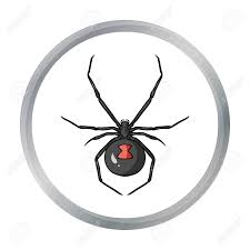 The 2020 black widow logo review. Black Widow Spider Icon In Cartoon Style Isolated On White Background Royalty Free Cliparts Vectors And Stock Illustration Image 70210603