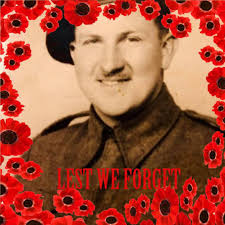 My Dad ❤️ Gunner Hugh Thornton Sherbrooke Fusilier's￼