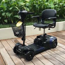 Refurbished Phoenix 4 Wheel Mobility Scooter Blue For Sale Mobility Scooter Electric Scooter For Kids Scooter