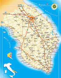 Check spelling or type a new query. Cartina Del Salento Mappa Cartina Salento Cartina Geografica Del Salento