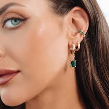 Crystal Star Gold Ohrmanschetten Atemberaubende CZ Celestial Gold gefüllt  Manschetten Kein Piercing Schmuck Frauen Mädchen Geburtstag Jahrestag  Geschenk