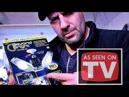 Is The New As Seen On Tv Beyond Bright Garage Light Any Good Or Will It Leave You In The Dark Youtube Garage Lighting See On Tv Tv