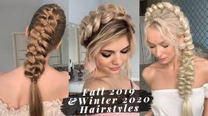 Today i'm going to show you guys how to braid your own hair for beginners / how to braid step by step. Fall 2019 Winter 2020 Braided Hairstyle Ideas Youtube