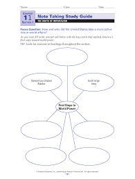 Note Taking Study Guide