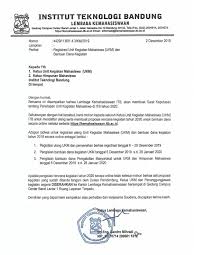 Demikian artikel tentang surat dan proposal permohonan pengajuan dana untuk. Direktorat Kemahasiswaan Institut Teknologi Bandung