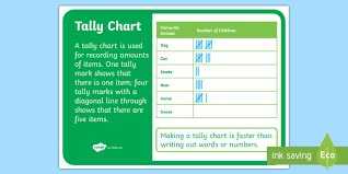Tally Chart Display Poster Nz Statistics Back To School