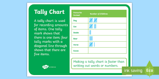 tally chart display poster nz statistics back to school