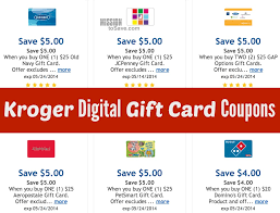 You may also purchase gift cards at our retail stores or area kroger locations. Kroger Digital Gift Card Coupons Old Navy Jcpenney Bath Body Works More Mission To Save