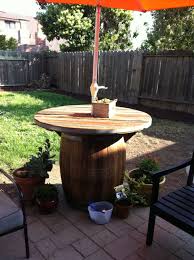 My Wine Barrel Table Mit Bildern Weinfass Tisch Weinfass Weinfass Garten