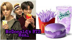 Bts' collaboration with mcdonald's arrives as participating restaurants in the united states today and includes said bts member rm: Bts Mcdonald S Meal Bts Meal Army Butter Kpop South Korea Bts Army Jin Sugar J Hope Rm Jimin V Jung Youtube