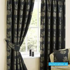See more ideas about gold curtains, curtains, home decor. Arden Black Gold Pencil Pleat Curtains Yorkshire Linen Beds And More