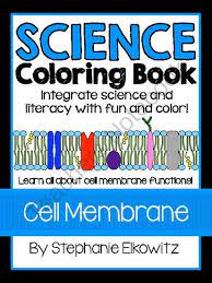 Cell Membrane Structure And Function Coloring Book Cell Membrane Structure Cell Membrane Membrane Structure