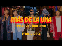 Aunque la estrella del tema es él, también le acompañan las voces de noriel el tema empieza así: Piso 21 Maluma Mas De La Una Lyrics Y Letra 100 English Translation Youtube