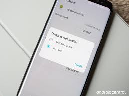 Update* the move to usb storage option was only available on older android firmwares, sorry for the confusion. How To Move Apps To Your Sd Card On The Galaxy S8 Android Central