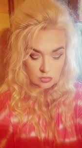 Blonde Hair Girl Acting Like Robot