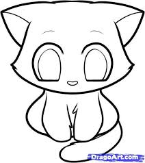 How To Draw A Kitten For Kids Step By Step Animals For Kids For Kids Free Online Drawing Tutorial A Easy Animal Drawings Kitten Drawing Cute Easy Drawings