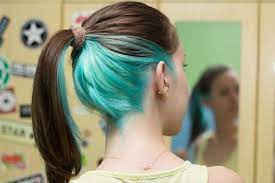 Blue Under Layer Hair Colors Pinterest Hidden Hair Color Hair Styles Hair Color Underneath