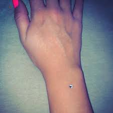 pin by sabrina morse on tattoos and piercings wrist piercing dermal piercing wrist dermal piercing