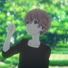 It is a great clock app for android. Shouko Nishimiya A Silent Voice Gothic Anime Anime Glitch Wallpaper