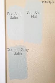 Included are swss paint strip comparisons (vs. Sherwin Williams Sea Salt Master Bedroom Wall Color