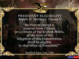 This requirement was intended to protect the nation from foreign influence. Defining Natural Born Citizen The Debate Over Who Qualifies To Run For President