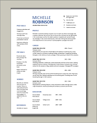 Business administration university of connecticut 2000. Marketing Executive Resume Sales Example Sample Template Promotions Writing A Cv Jobs