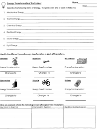Free interactive exercises to practice online or download as pdf to print. 4ourth Grade Transfer Of Energy Worksheet Q4old Mrs Bhandari S Grade 7 Science Energy Transformations Science Worksheets Free Science Worksheets