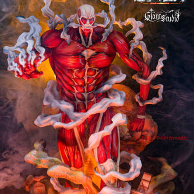Giant Studio Attack On Titan Colossal Titan Standard Ver Painted Statue IN  STOCK | eBay